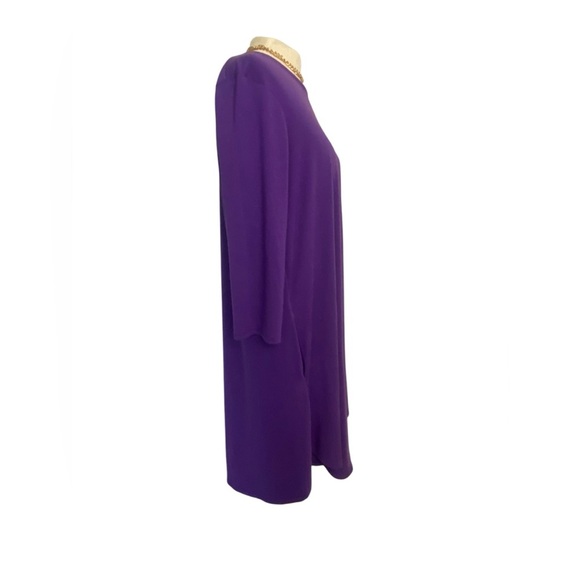 Zenana Purple Long Sleeve Dress - Picture 8 of 8